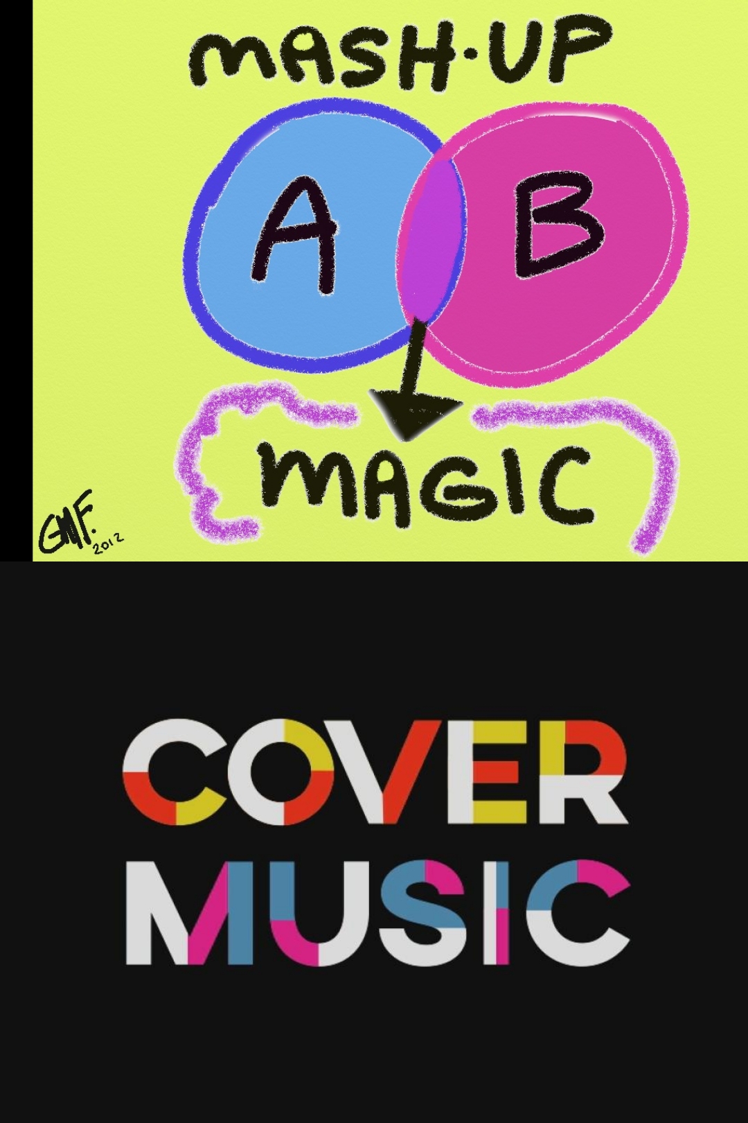 MASHUP#COVER what’s the difference ?
